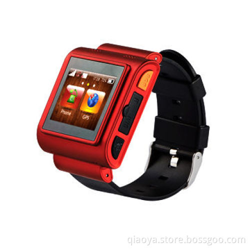 Smart Fitness Watch Phones for Home Users with Android App and Web Page to Monitor and Manage Health
